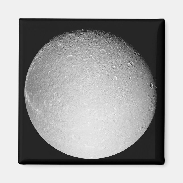 Saturn's moon Dione Magnet (Front)