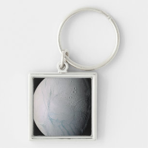 Saturn's moon Enceladus 2 Key Ring