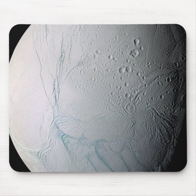 Saturn's moon Enceladus 2 Mouse Mat (Front)