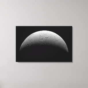 Saturn's moon Enceladus 5 Canvas Print