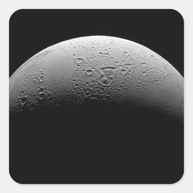 Saturn's moon Enceladus 5 Square Sticker (Front)
