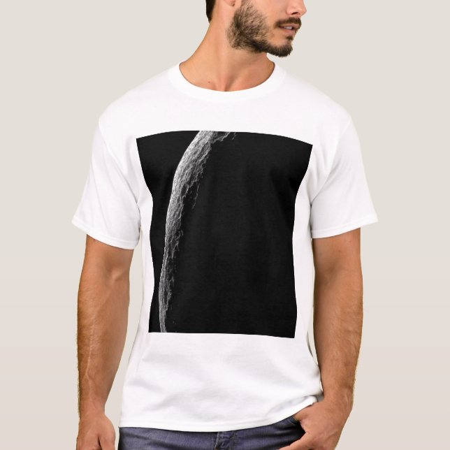 Saturn's moon Tethys T-Shirt (Front)
