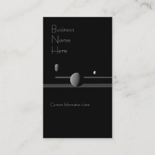 Saturn's Moons Business Cards