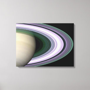 Saturn's Rings Canvas Print