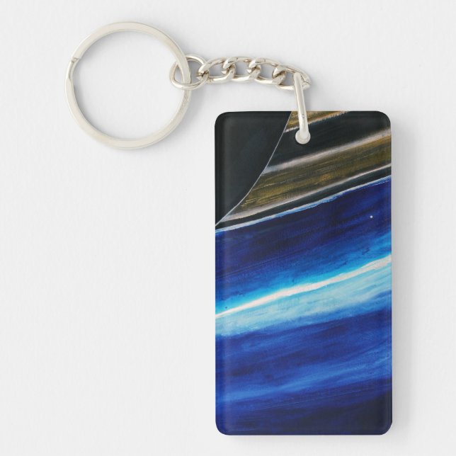 Saturn's Rings Key Ring (Front)