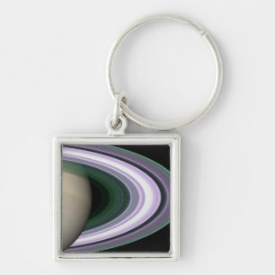 Saturn's Rings Key Ring