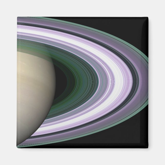 Saturn's Rings Magnet (Front)
