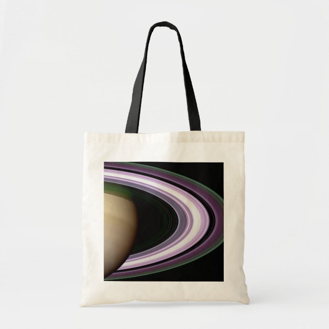 Saturn's Rings Tote Bag (Front)