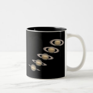 Saturn's Rings Two-Tone Coffee Mug