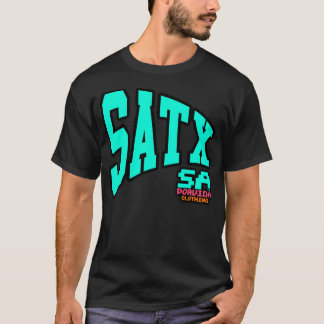 SATX POR VIDA City Pennant Fiesta Colorway T-Shirt