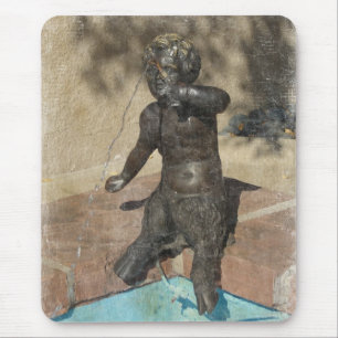 Satyr Fountain Mouse Mat
