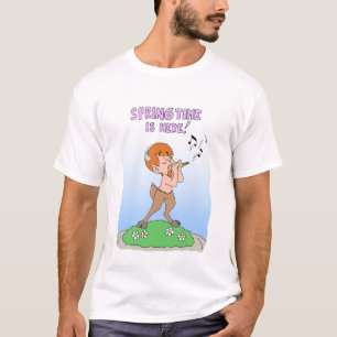 Satyr with Pan Flute T-Shirt