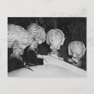 SAUCER MEN POSTCARD