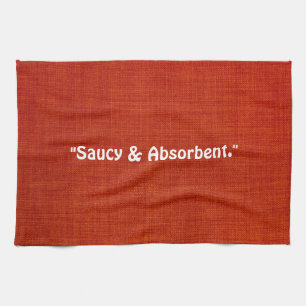 Saucy & Absorbent Kitchen Towel