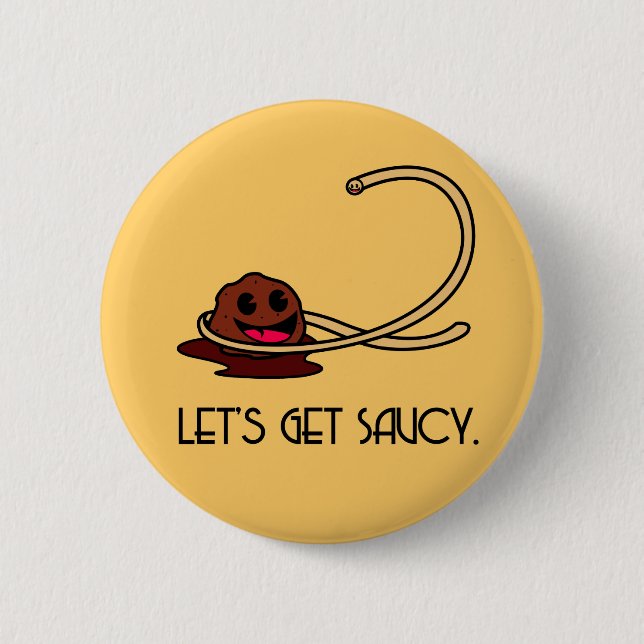 Saucy Button (Front)