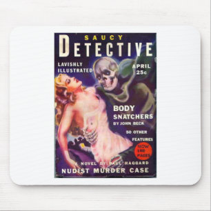 Saucy Detective Mouse Mat