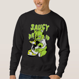 Saucy Drip Retro High Og Visionaire Volt 1s Matchi Sweatshirt