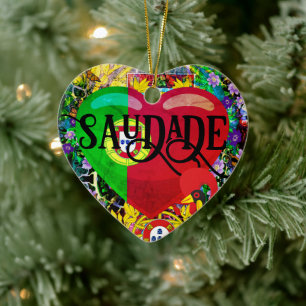 Saudade Ceramic Tree Decoration