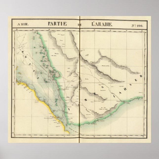 Saudi Arabia, Asia 100 Poster (Front)