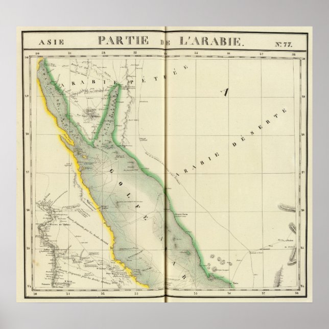 Saudi Arabia, Asia 77 Poster (Front)