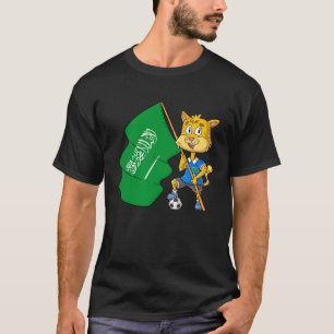 Saudi Arabia Fan Cat T-Shirt