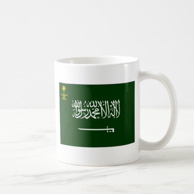 Saudi Arabia Flag Alt2 Coffee Mug (Right)