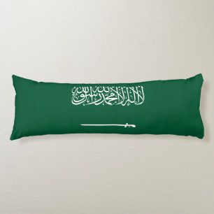 Saudi Arabia Flag Body Cushion