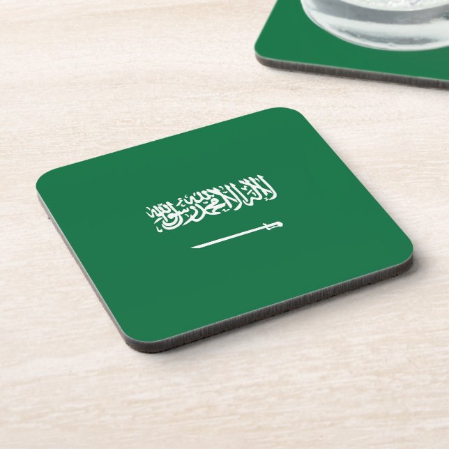 Saudi Arabia flag Coaster (Left Side)