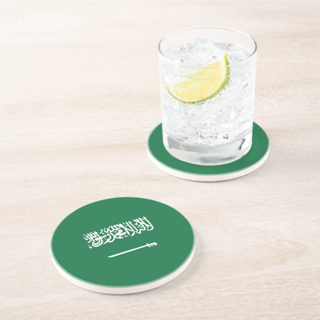 Saudi Arabia flag Coaster (Side)