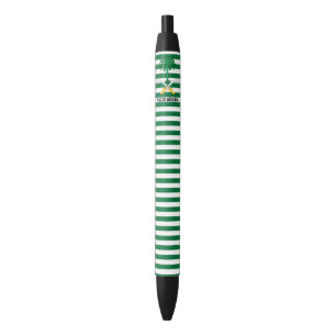 Saudi Arabia Flag Cute Patriotic Black Ink Pen