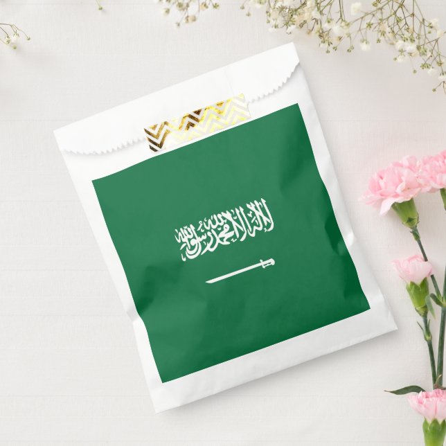Saudi Arabia flag Favour Bags (Sealed)