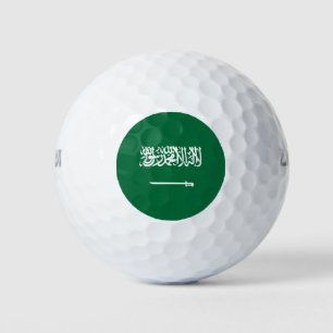 Saudi Arabia flag Golf Balls