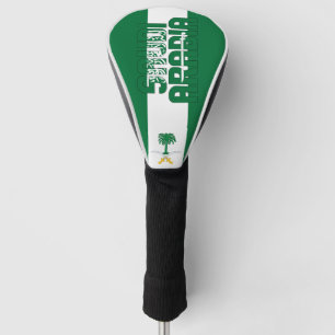 Saudi Arabia Flag Gorgeous Patriotic Golf Head Cover
