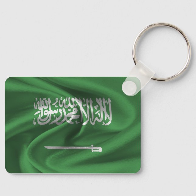 Saudi Arabia Flag Keychain (Front)