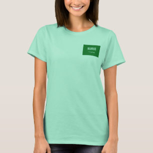 Saudi Arabia Flag + Map T-Shirt