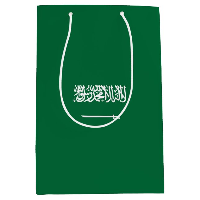 Saudi Arabia flag Medium Gift Bag (Front)