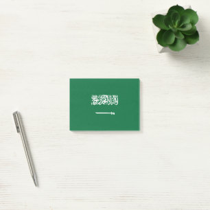 Saudi Arabia flag Post-it Notes