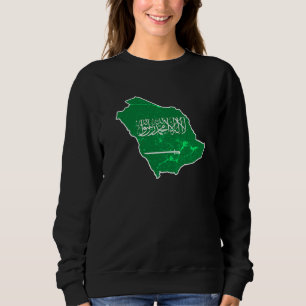 Saudi Arabia Football Supporter Visitor Arab Arabi Sweatshirt
