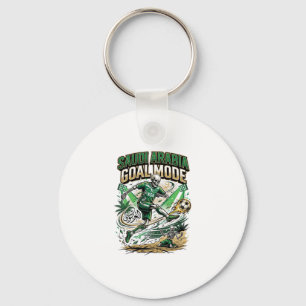 Saudi Arabia Goal Mode Skeleton Striker Nations Dy Key Ring