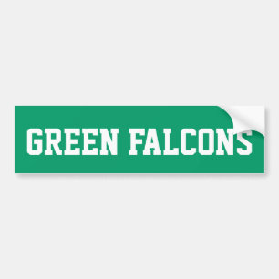 Saudi Arabia "Green Falcons" Bumper Sticker