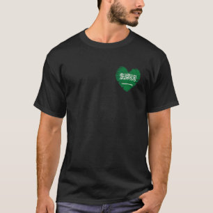 Saudi Arabia Heart Outfit I love Saudi Arabia Hea T-Shirt