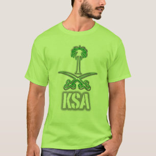 Saudi Arabia icon سيفين ونخلة T-Shirt
