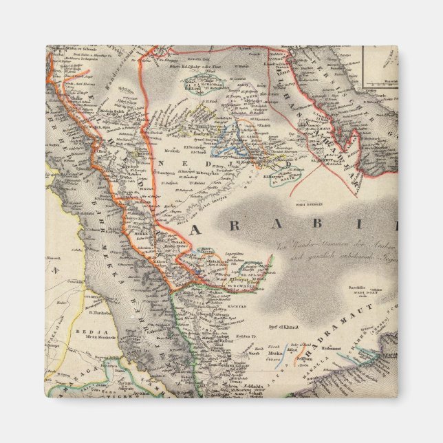 Saudi Arabia Magnet (Front)