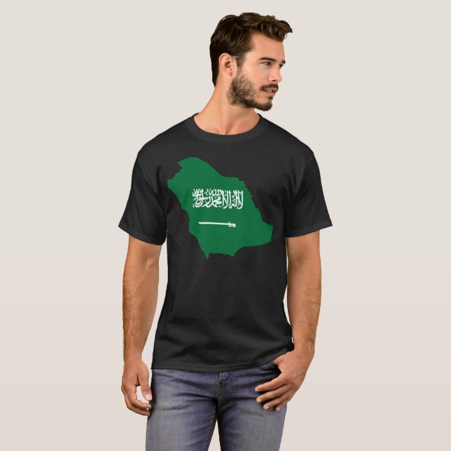 Saudi Arabia Nation T-Shirt (Front Full)
