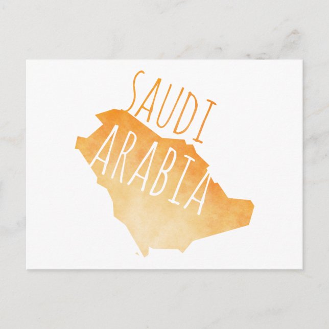 Saudi Arabia Postcard (Front)