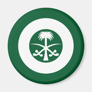 Saudi Arabia roundel country flag symbol army avia Magnet