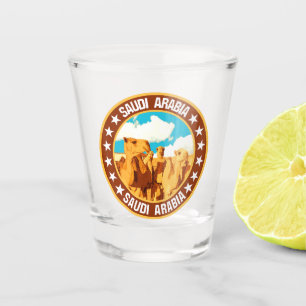 Saudi Arabia Shot Glass