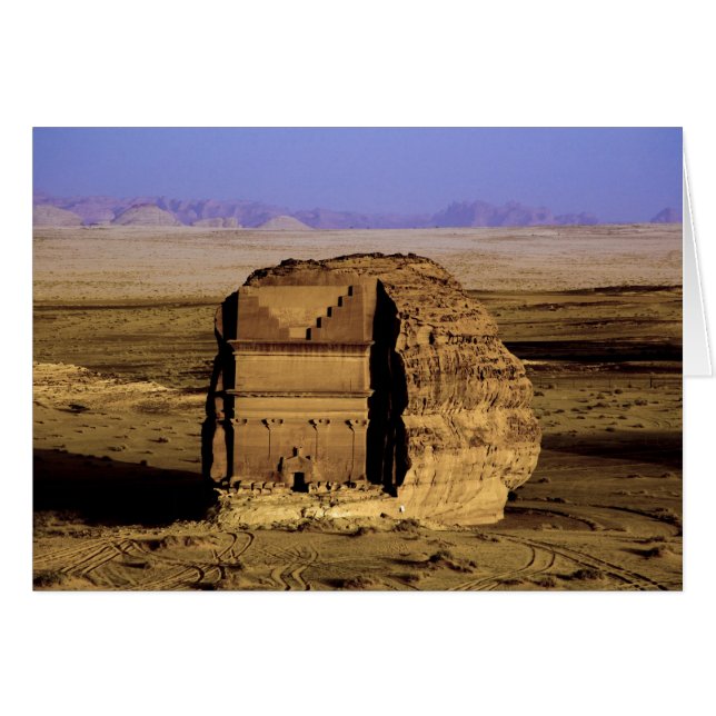 Saudi Arabia, site of Madain Saleh, ancient (Front Horizontal)