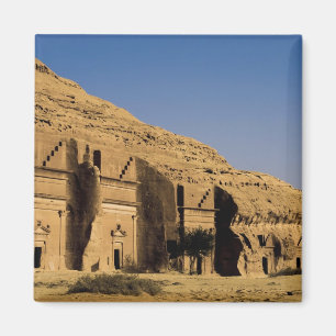 Saudi Arabia, site of Madain Saleh, ancient 2 Magnet