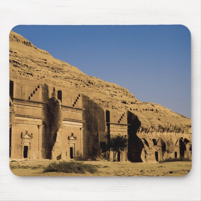 Saudi Arabia, site of Madain Saleh, ancient 2 Mouse Mat (Front)